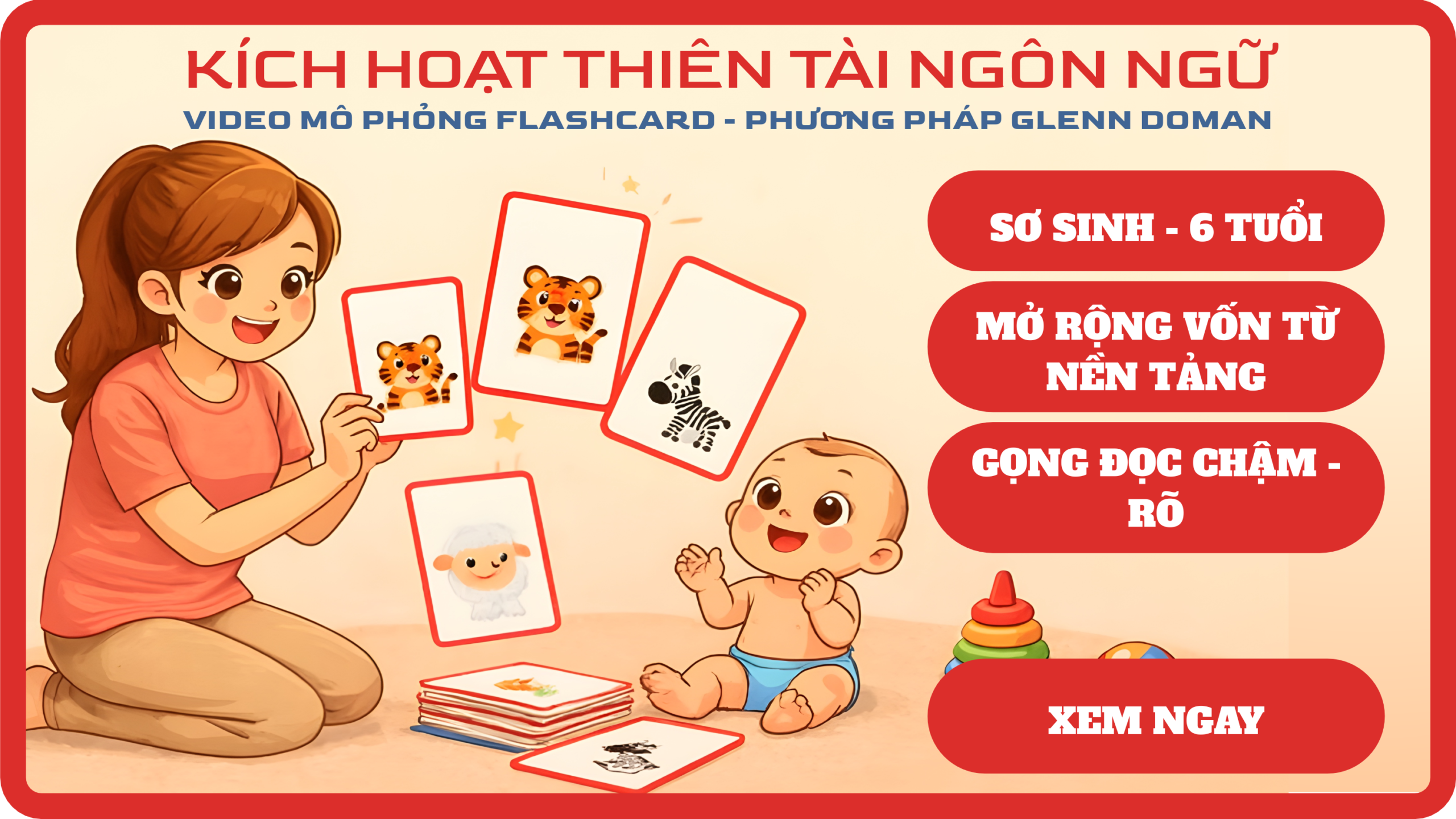 DẠY CON THÀNH NHÀ TRI THỨC NHỎ