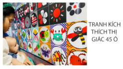 🔷 Tranh Kích Thích Thị Giác 45 Ô