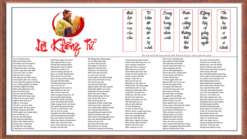 📜 Lời Khổng Tử – Tranh Treo Tường Truyền Cảm Hứng