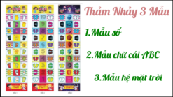 🔷 Thảm Nhảy 3 Mẫu (60x265cm)